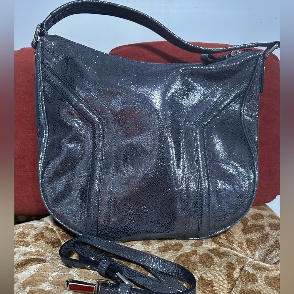 Silver Shiny Milly purse